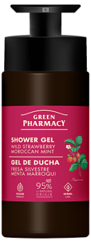 Гель для душу Green Pharmacy Суниця та марокканська м҆ята 739 мл