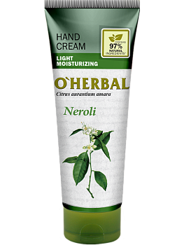 Легкий крем для рук O'Herbal зволожуючий Неролі 75 мл