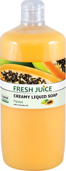 Крем-мило Fresh Juice Папайя 1000 мл Крем-мило Fresh Juice Папайя 1000 мл