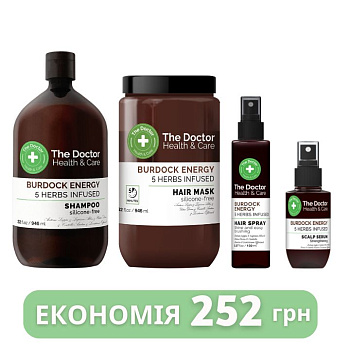Набір для росту волосся The Doctor Health&Care 5 трав